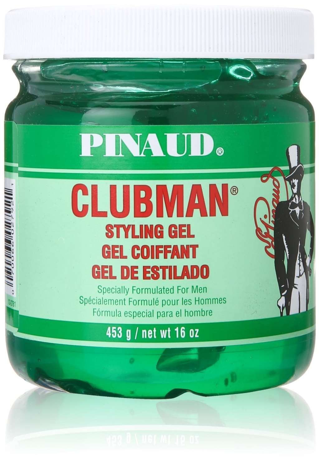 Pinaud Clubman Styling Gel 16 oz (Pack of 4)