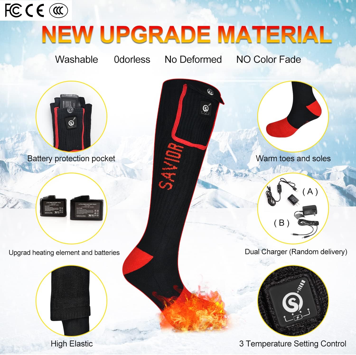 Heated Socks Battery Usage