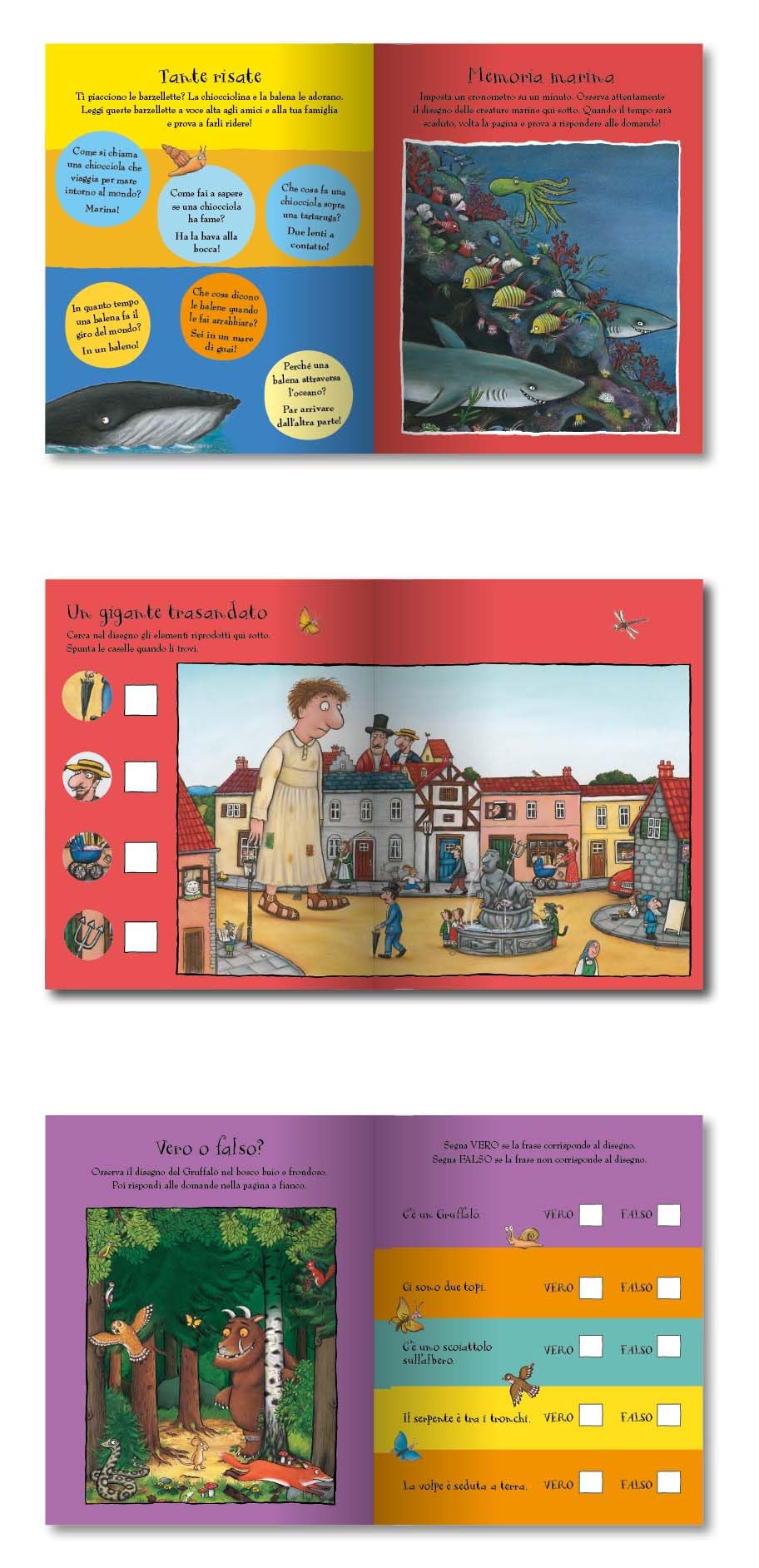 Il Gruffalò e i suoi amici. Il Calendario dell'Avvento. Una collezione di libri. Ediz. a colori