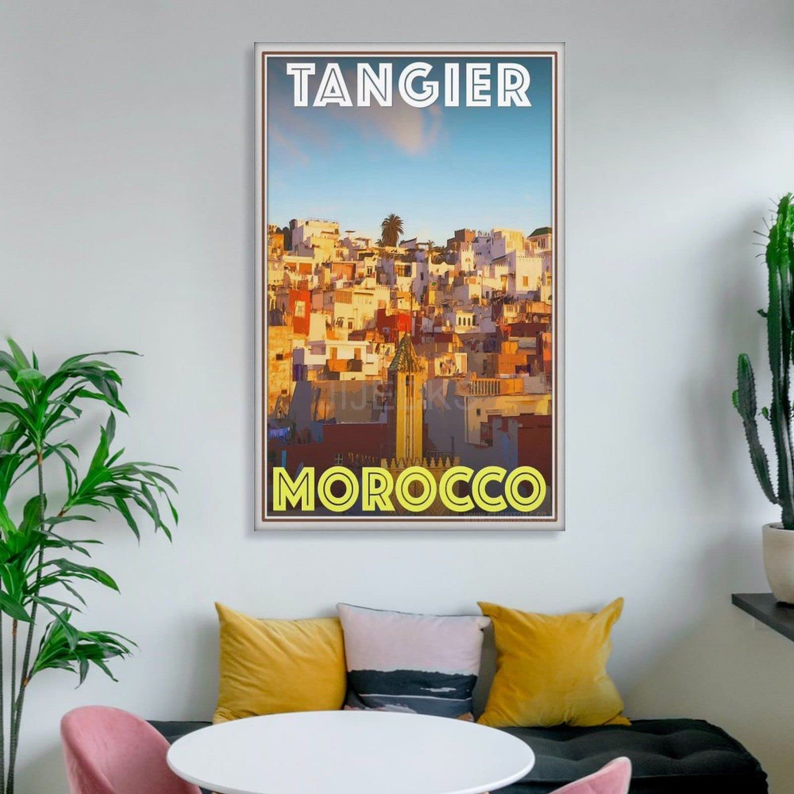 YUANLY Poster Vintage Madagascar – Stampa Su Tela, 30x45 Cm, Quadro Decorativo Da Parete Per Camera Da Letto, Soggiorno, Ufficio - 4