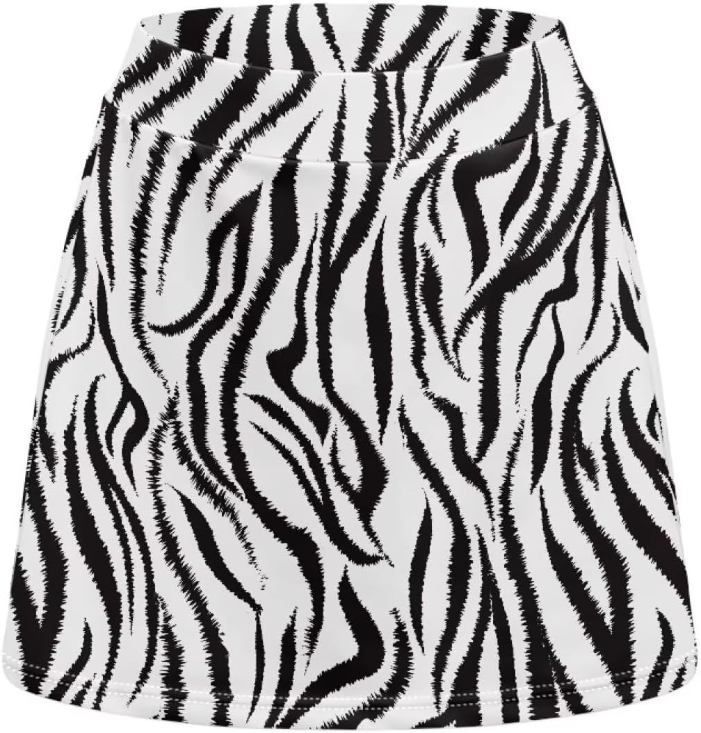 Tennis Skirt for Women High Waisted Athletic Golf Skorts with Inner Pockets Running Sports Skirts Size XS-3XL