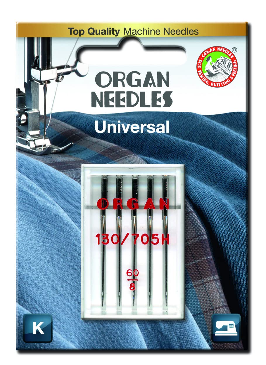 Organ Sewing Machine Needles Size 60 / 8 Universal