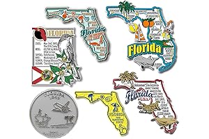 Classic Magnets Florida Magnet Set