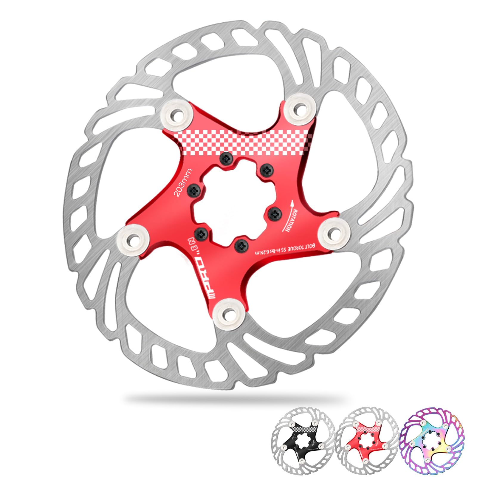 BUCKLOS IIIPRO 140/160/180/203mm Floating Bike Disc Brake Rotor