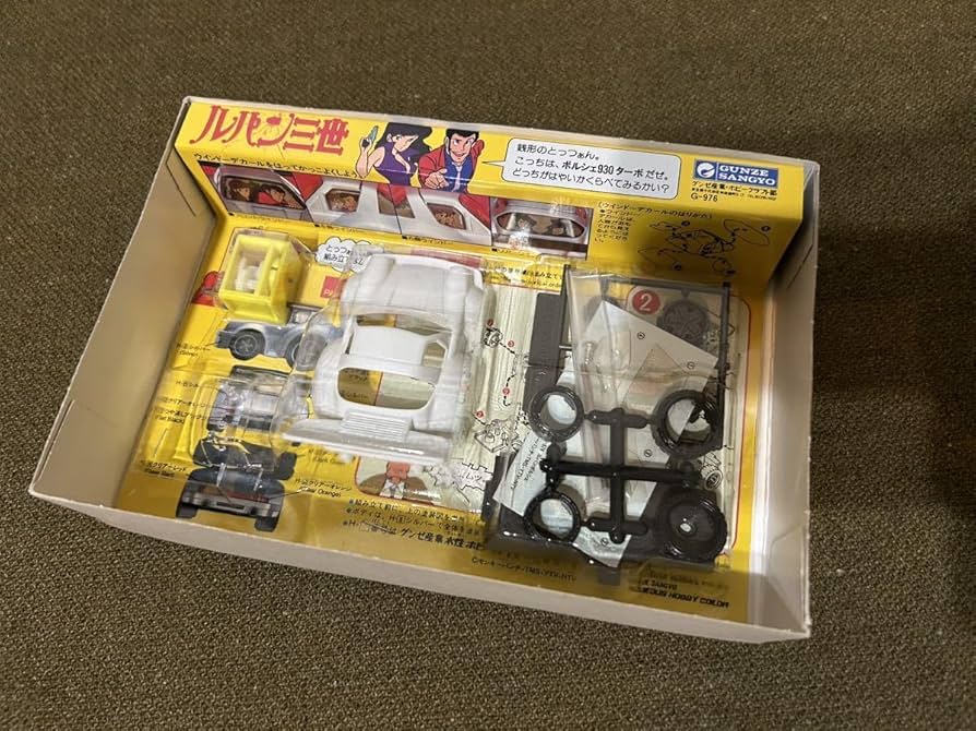 RETRO　ルパン三世　プラモデル　4種　ポルシェ　セリカ　次元　グンゼ RETRO様専用 ルパン三世 プラモデル 4種 ポルシェ セリカ 次元