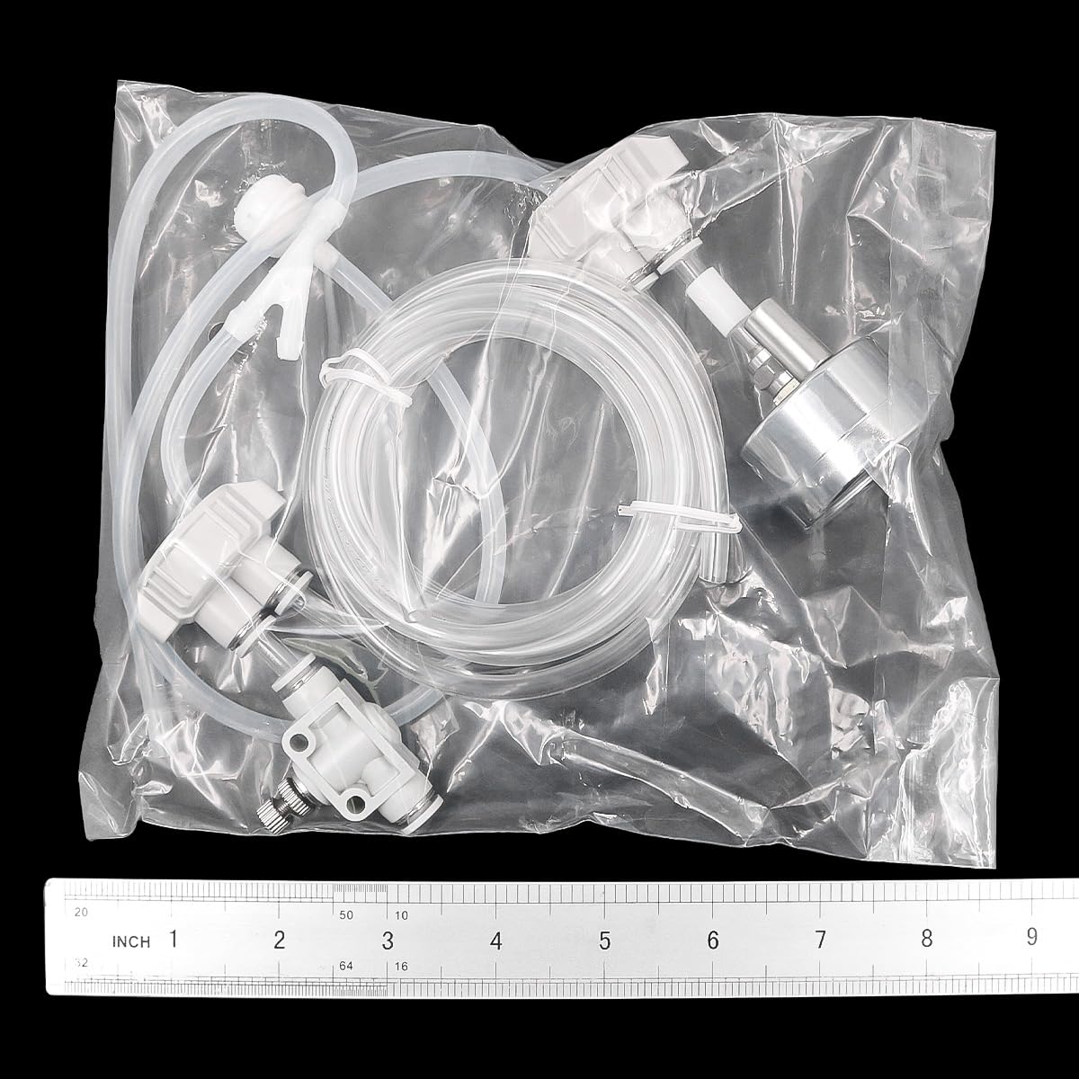 Kit de système de CO2 pour Aquarium, Bricolage, réservoir planté, système de CO2, Tube Pro, jauge de Valve, Kit de Bouchon de Bouteille