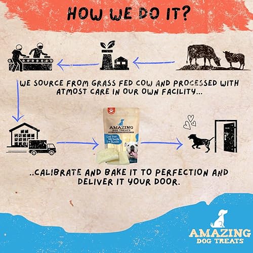 Miniatura 9 de Amazing Dog Treats - Cuadrados de mejilla de res de 4 x 4 pulgadas sabor a polvo de grano 4 unidades - Sin olor - Corte grueso - Alternativa de