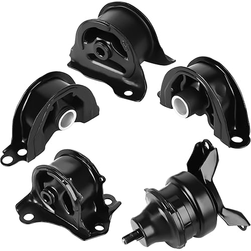 Engine Motor & Trans Mount Set 1997-2001 Honda CR-V L4 2.0L with Automatic Transmission Replace # A6502,A6585,A6520,A6506,A6526（5 Pcs）