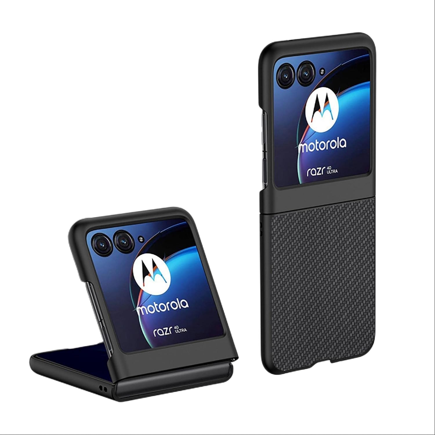 kwmobile Custodia Compatibile con Motorola Edge 30 Ultra Cover - Back Case per Smartphone in Silicone TPU - Protezione Gommata - nero matt