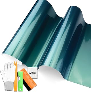 Super Gloss Metallic Peacock Green Automotive Vinyl Wrap Car Vehicle Bubble Free Air Release 60"x240" (5FTx20FT)