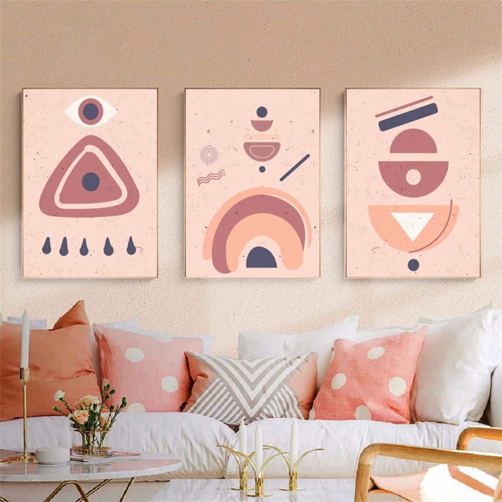 5D Diamond Painting Kits Completo, 3 Pezzi Round drill Boemia Art 35x45cm Fai da Te Pittura Diamante, DIY Strass Ricamo Pittura a Punto Croce Arte Mestiere per La Decorazione della Parete di Casa