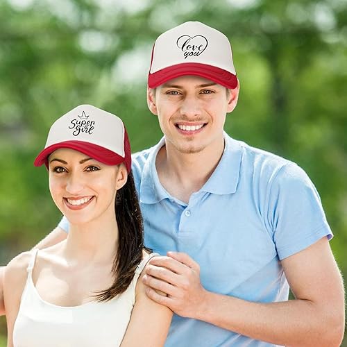 Miniatura 7 de Ultrafun Unisex Sublimation Blank Mesh Baseball Cap Polyester Mesh Trucker Hat