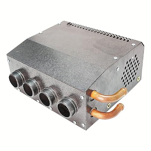 Miniatura 6 de Interruptor de montaje hidrónico de diseño compacto de 12 V, 4 rejillas de ventilación frontales, ventilador de 3 velocidades, flujo de aire de 80