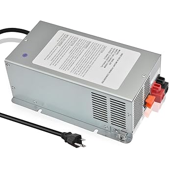 WF-9865-AD-CB Deck Mount Converter Charger, 65 Amp DC Output with 20 Amp AC Power Cord, Replacement for RV Trailer Camper WF-9800 Series, WF-9865, WF-9865-MBA