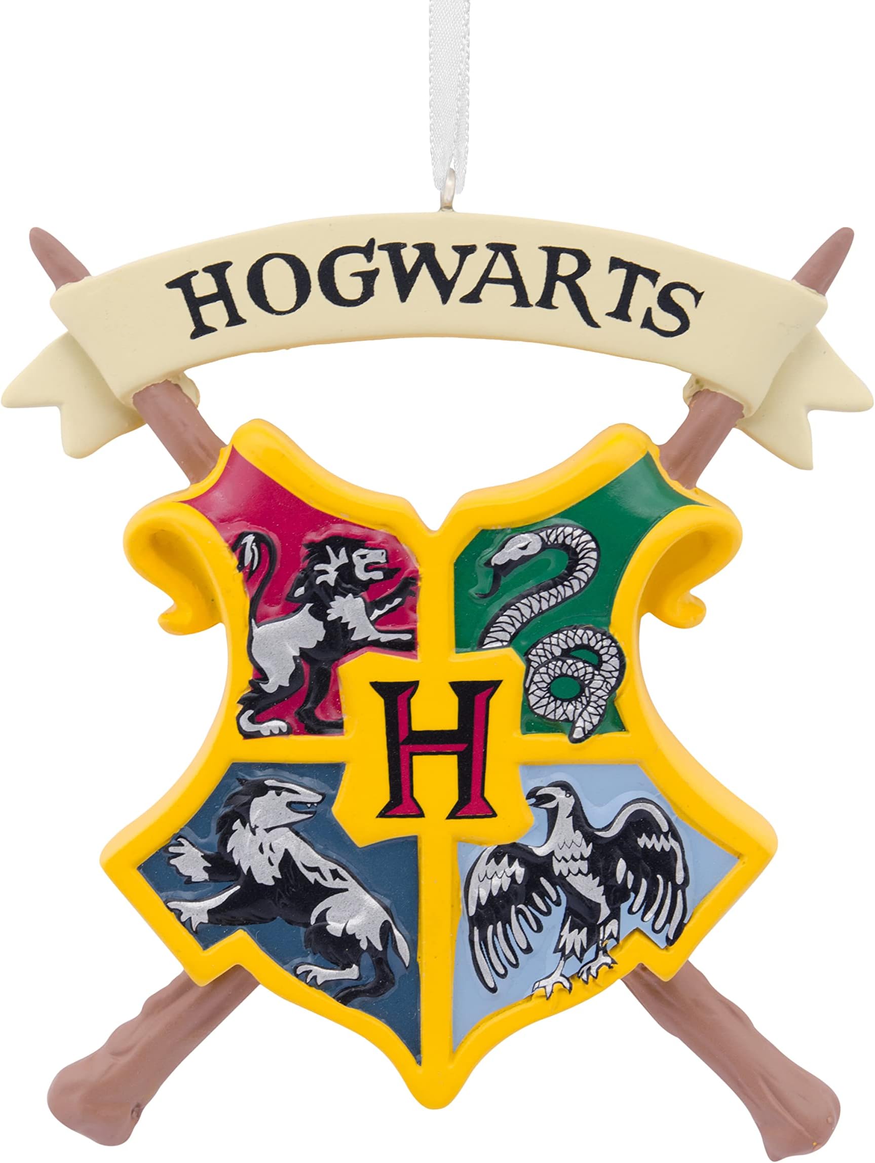 Harry Potter Hogwarts Crest Christmas Ornament