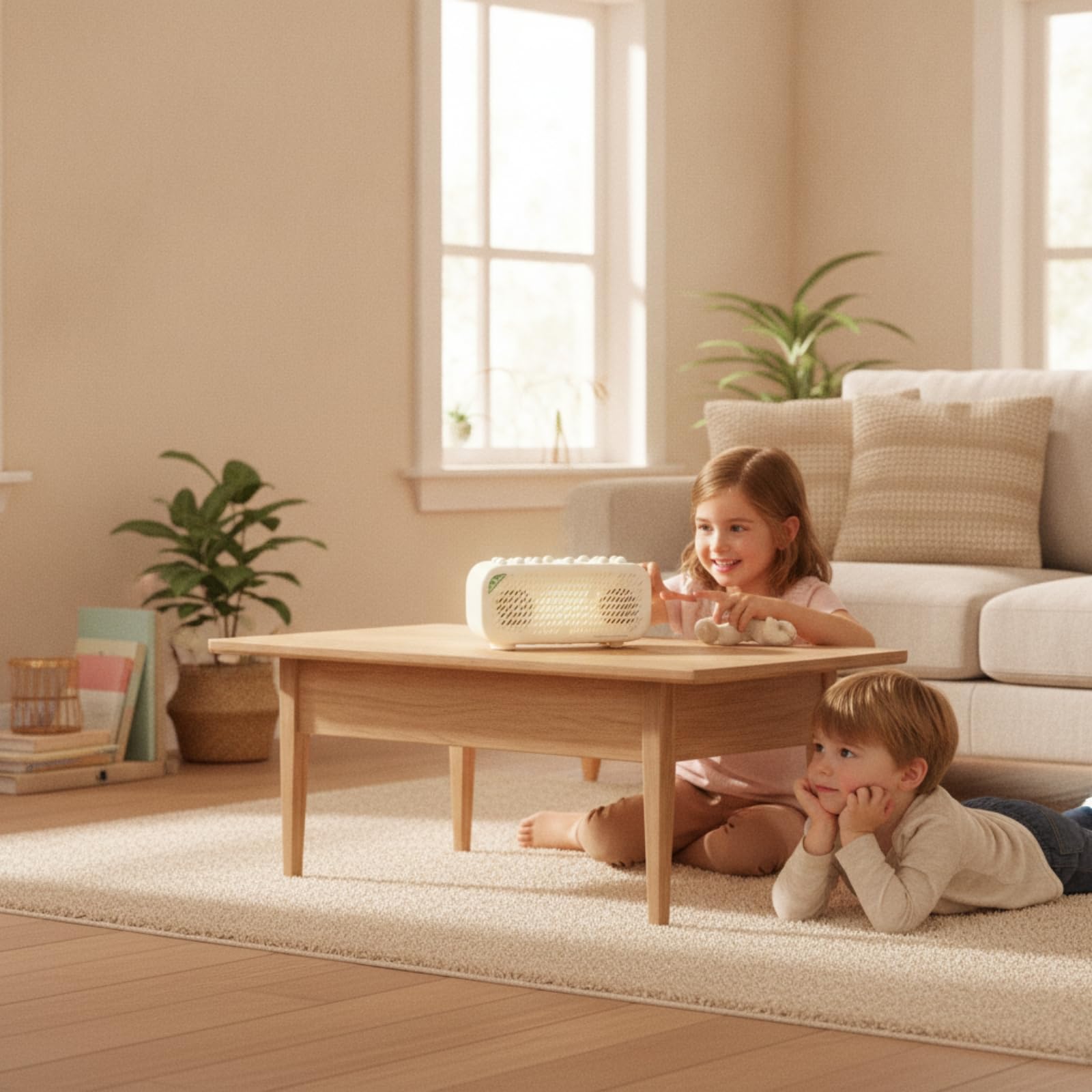 Milageto Bluetooth Schlafhilfe Geräuschmaschine Lautsprecher Klanggerät Nachtlicht mit Klarer Audiowiedergabe Und Rauschmaskierung für Schlafzimmer Babyzimmer Büro Reisen
