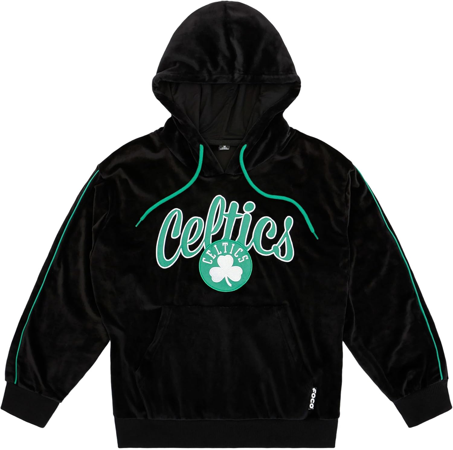 FOCO NBA womens Nba Team Logo Fashion Velour Hooded Sweatshirt - Image 5