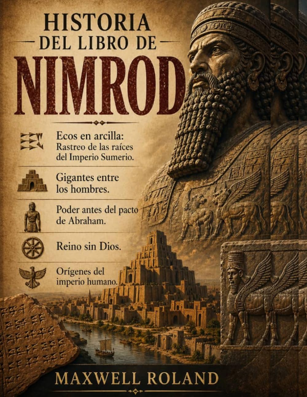 HISTORIA DEL LIBRO DE NIMROD:: Ecos en arcilla: Rastreo de las raíces del Imperio Sumerio. Gigantes entre los hombres. Poder antes del pacto de Abraham. Reino sin Dios. Orígenes del imperio humano.