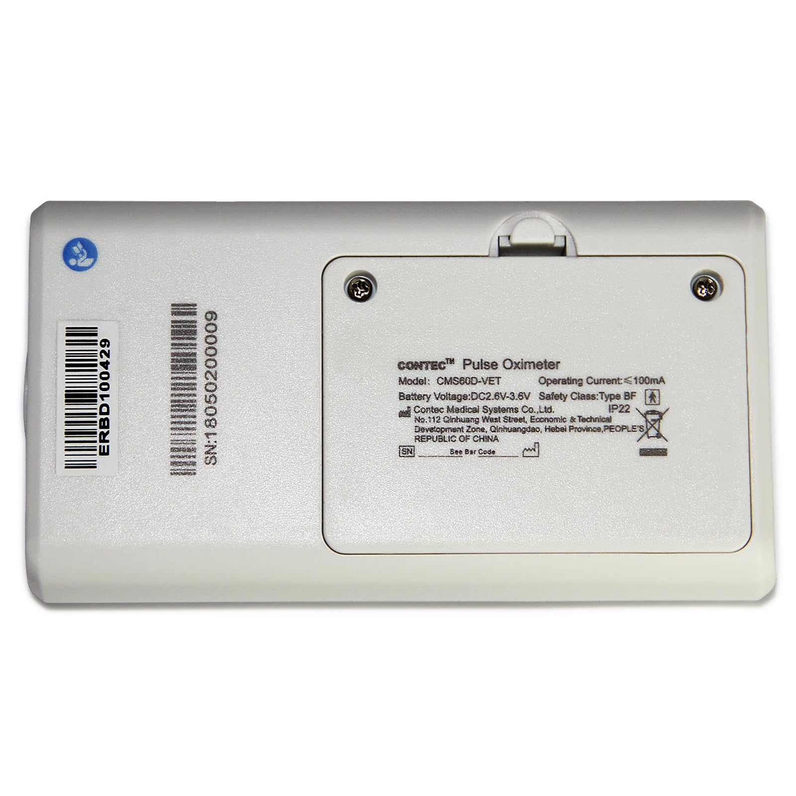 Oxímetro De Pulso De Veterinario Portátil, Veterinario Veterinario De Pulso, Veterinario, Al Monitor De La Frecuencia De Pulso/Sensor De Lengua con Sonda Y Cable USB