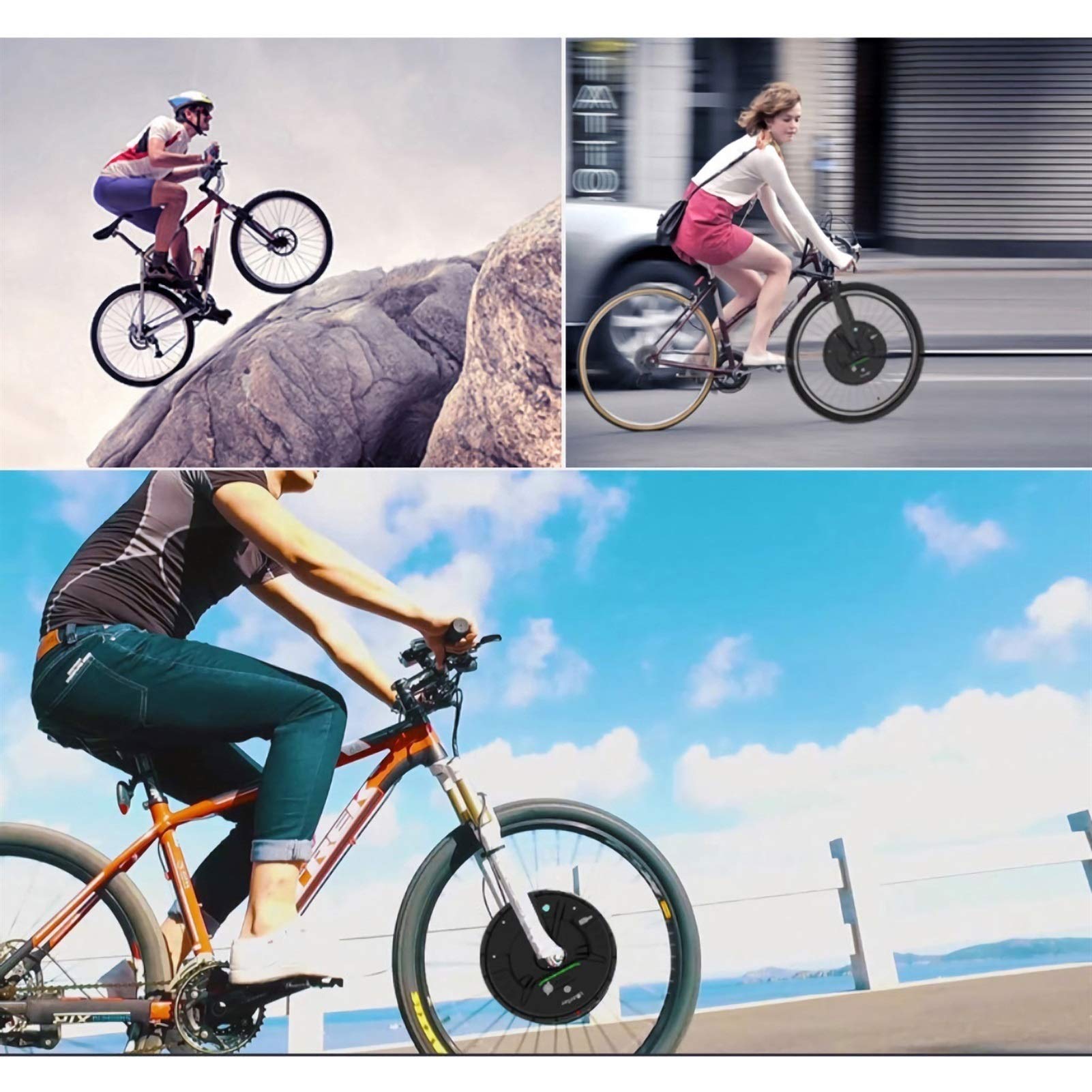 Amazon | 36V 350W電動自転車変換キットiMotor 3.0 EBikeモーター 