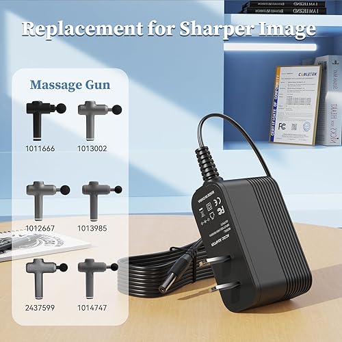 Miniatura 3 de Cargador de 27 V para pistola de masaje de imagen más nítida, cable de alimentación para imagen más nítida 2437599 1011666 1013002 1012667 1013983