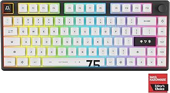 Amazon | Arbiter Polar 75 - 磁気ゲーミングキーボード - ラピッド