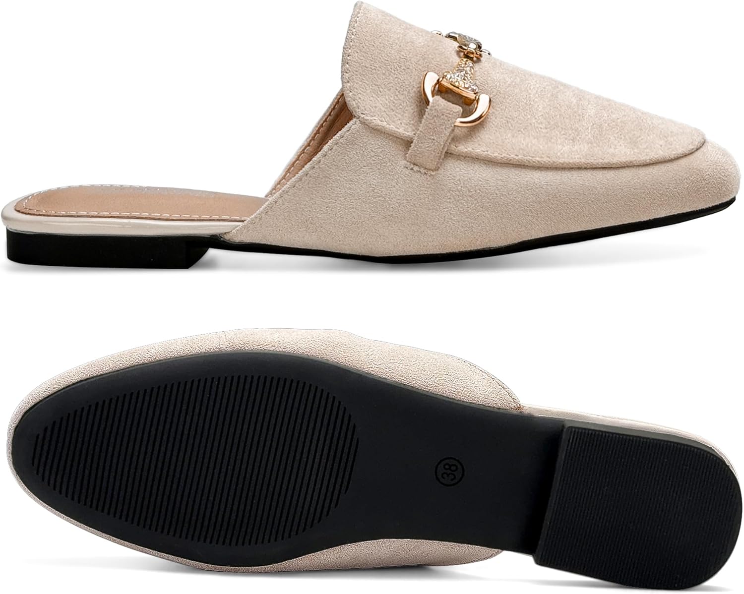 Womens Mules Flats 2026: Comfortable Closed Toe Dressy Slip On Shoes Backless Slides Loafers for Casual Business Work - Image 7