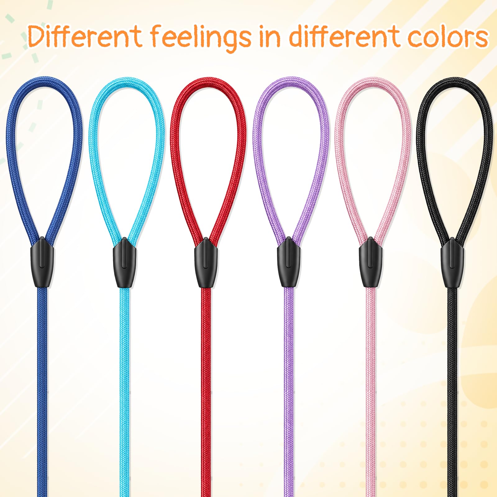 Guinzaglio regolabile in nylon, 18 pezzi, 1,5 m