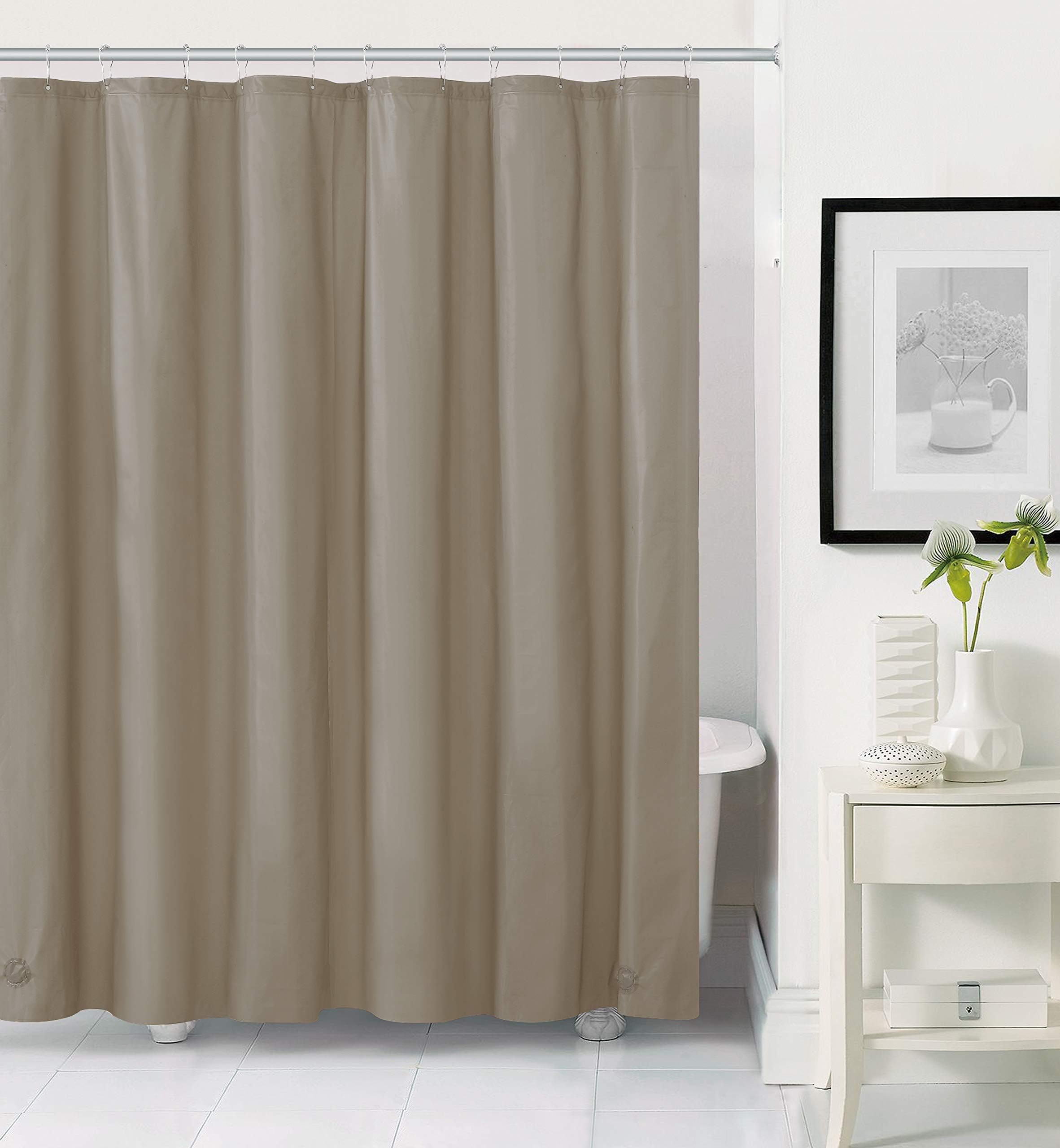 GoodGram Hotel Heavy Duty Premium PEVA Shower Curtain Liner