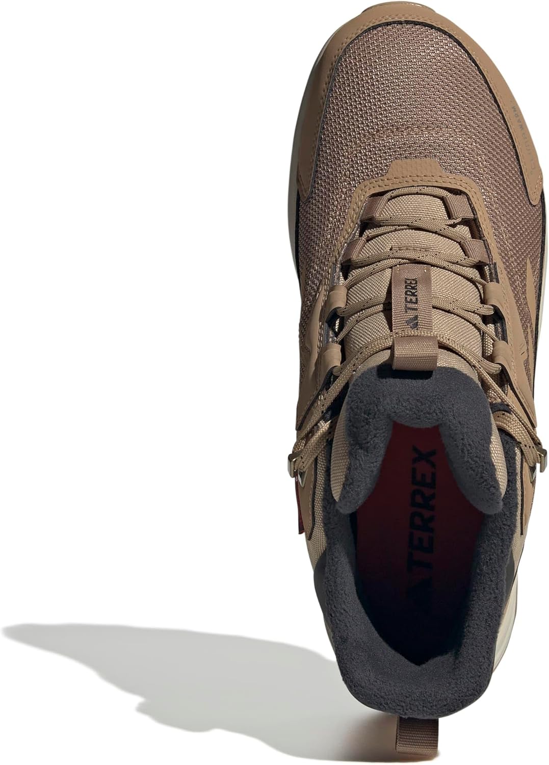 adidas Mens Terrex Anylander Climawarm + Hiking Hiking Sneakers Shoes - Brown
