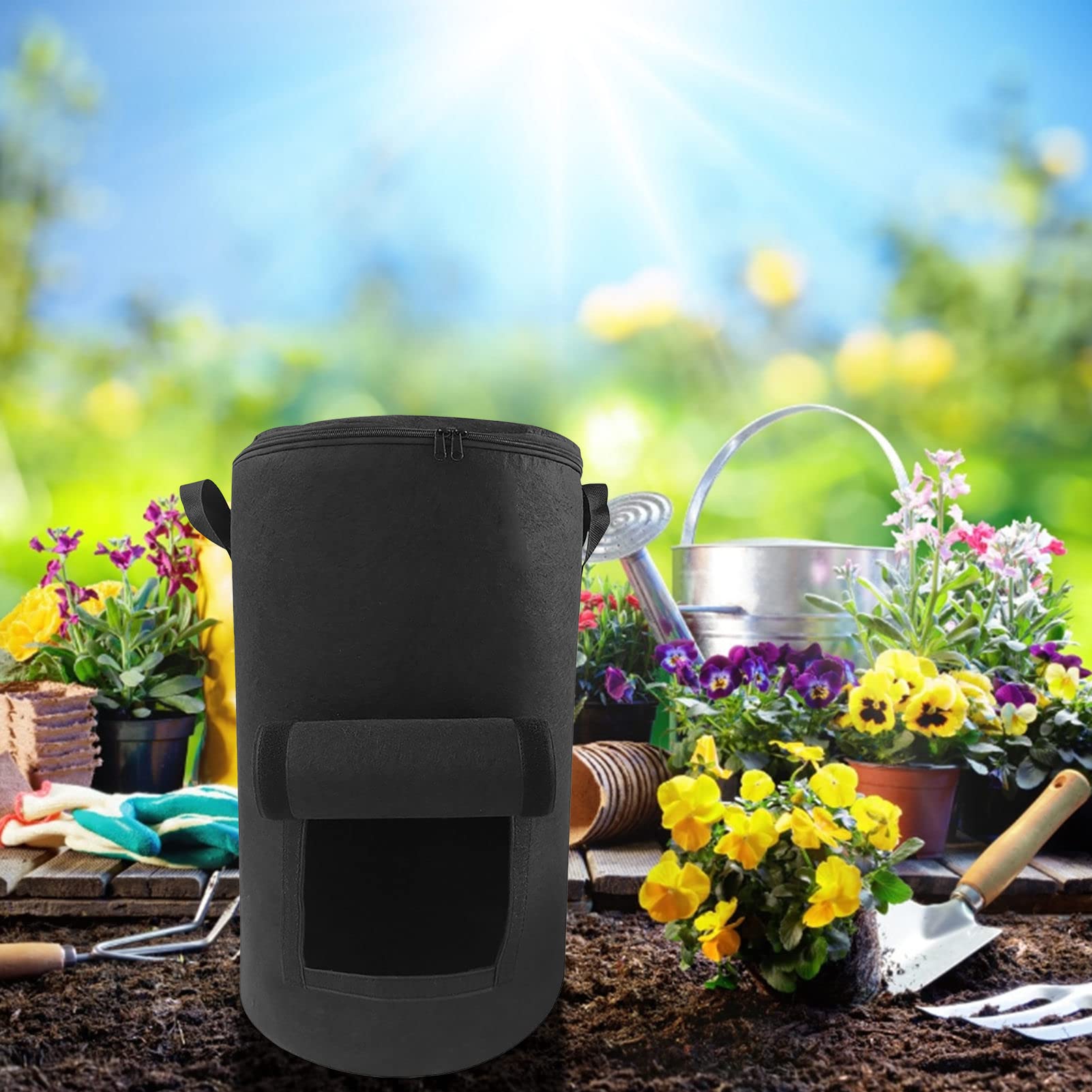 smashing basura compostables, caja compostaje al aire libre, compostaje para jardín, compostaje para exteriores para la eliminación residuos cocina