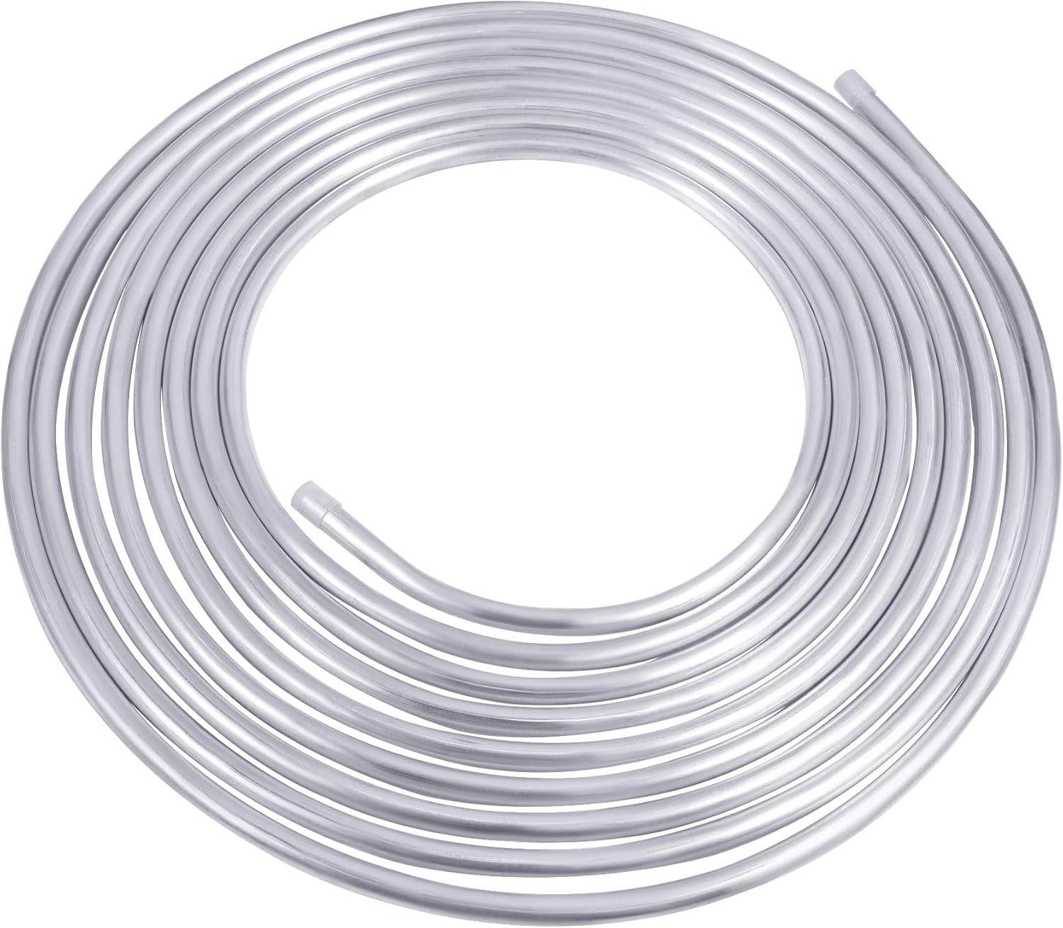 3/8 Fuel Line,3003 Grade Aluminium Tubing for Brake Line, Metal Gas Line, 3/8"OD 50FT Coil 0.035" Thickness