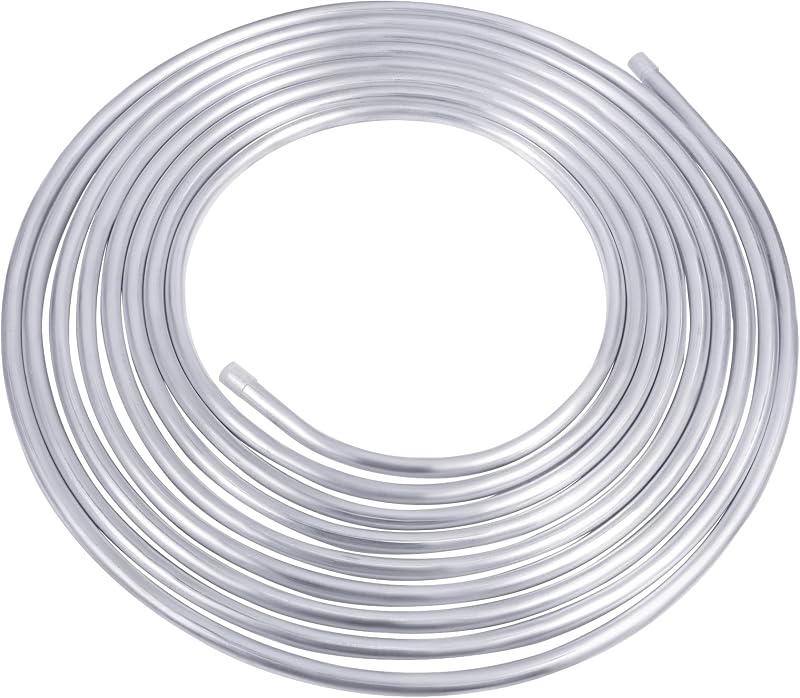 Tubo de alumínio para linha de combustível YullSorom 15,875 mm x 3,05 m – Parede 0,9 mm