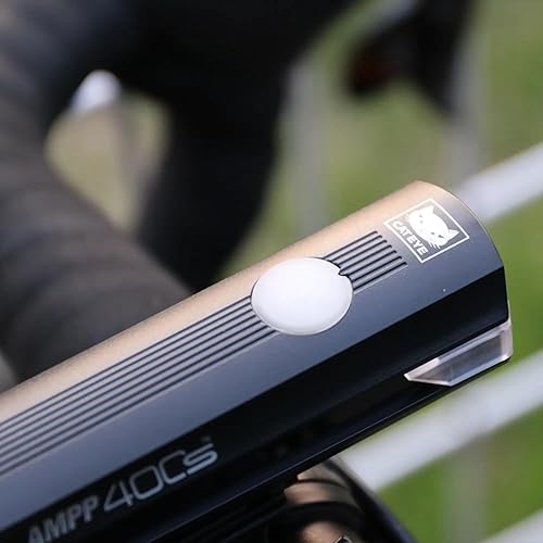 Miniatura 4 de CATEYE AMPP & ViZ - Kit combinado de luces para bicicleta recargables USB  IPX4 impermeable de alto lumen AMPP Opticube LED y luz de seguridad
