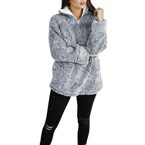 Fluffy sherpa pullover Outlet