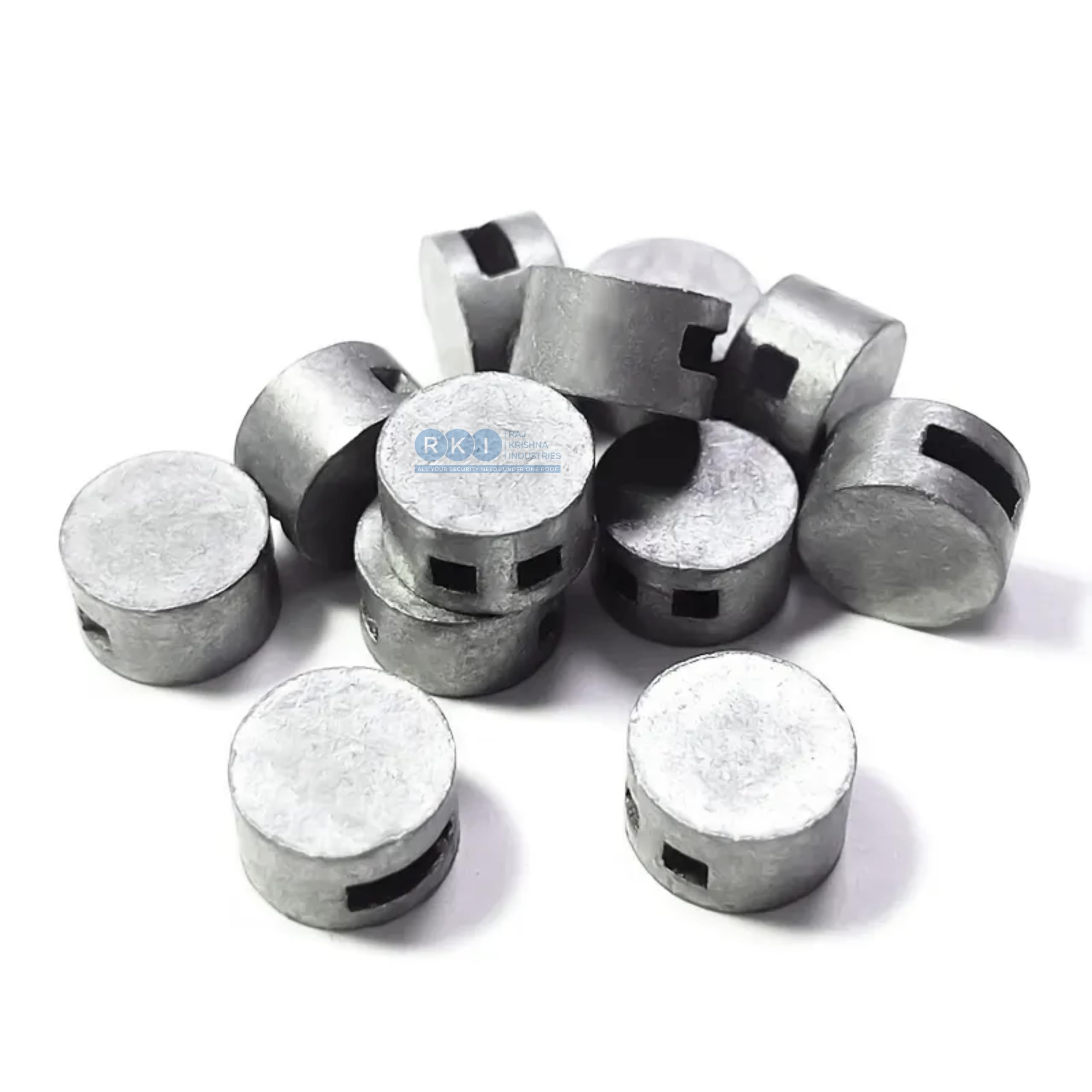 Raj Krishna Industries Lead Seal 1kg (Approx. 300-320 Pieces) - Ideal for Securing Cargo Containers, Metering Equipment, Utility Meters, Postal Bags, and More-image-17