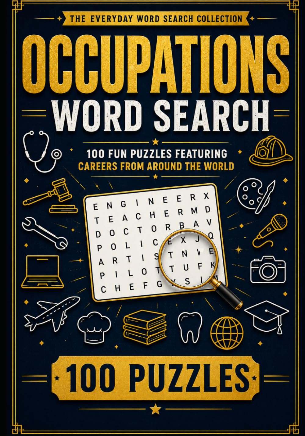 Occupations : Full Word Search (Word Puzzles)