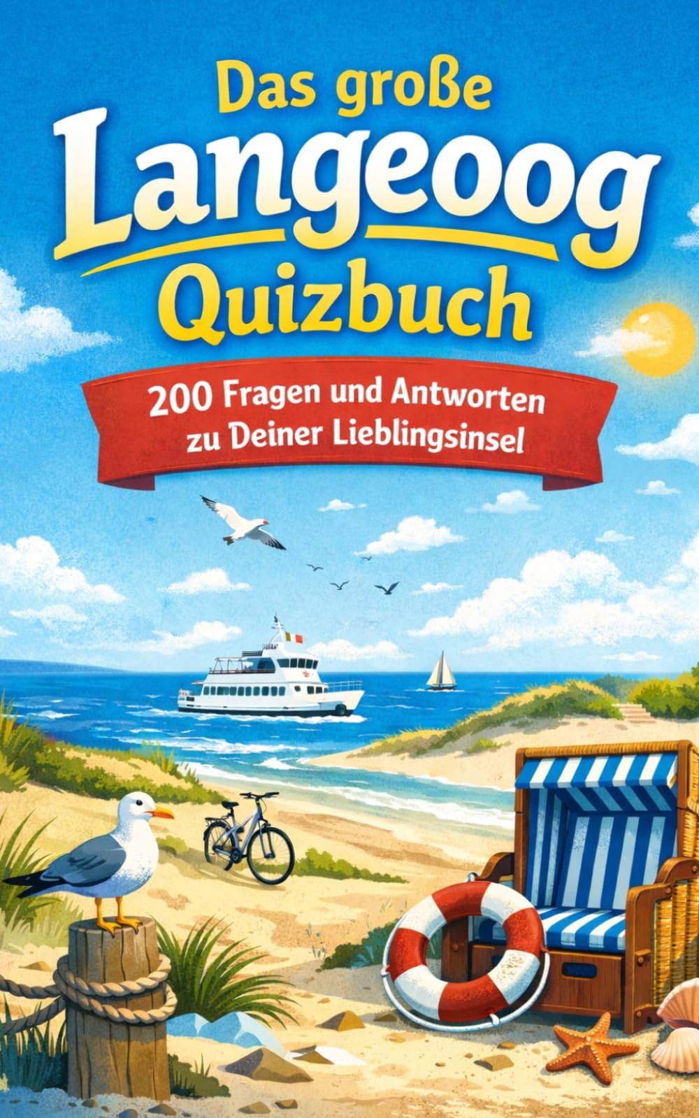 Das große Langeoog Quizbuch: 200 Fragen und Antworten zu Deiner Lieblingsinsel