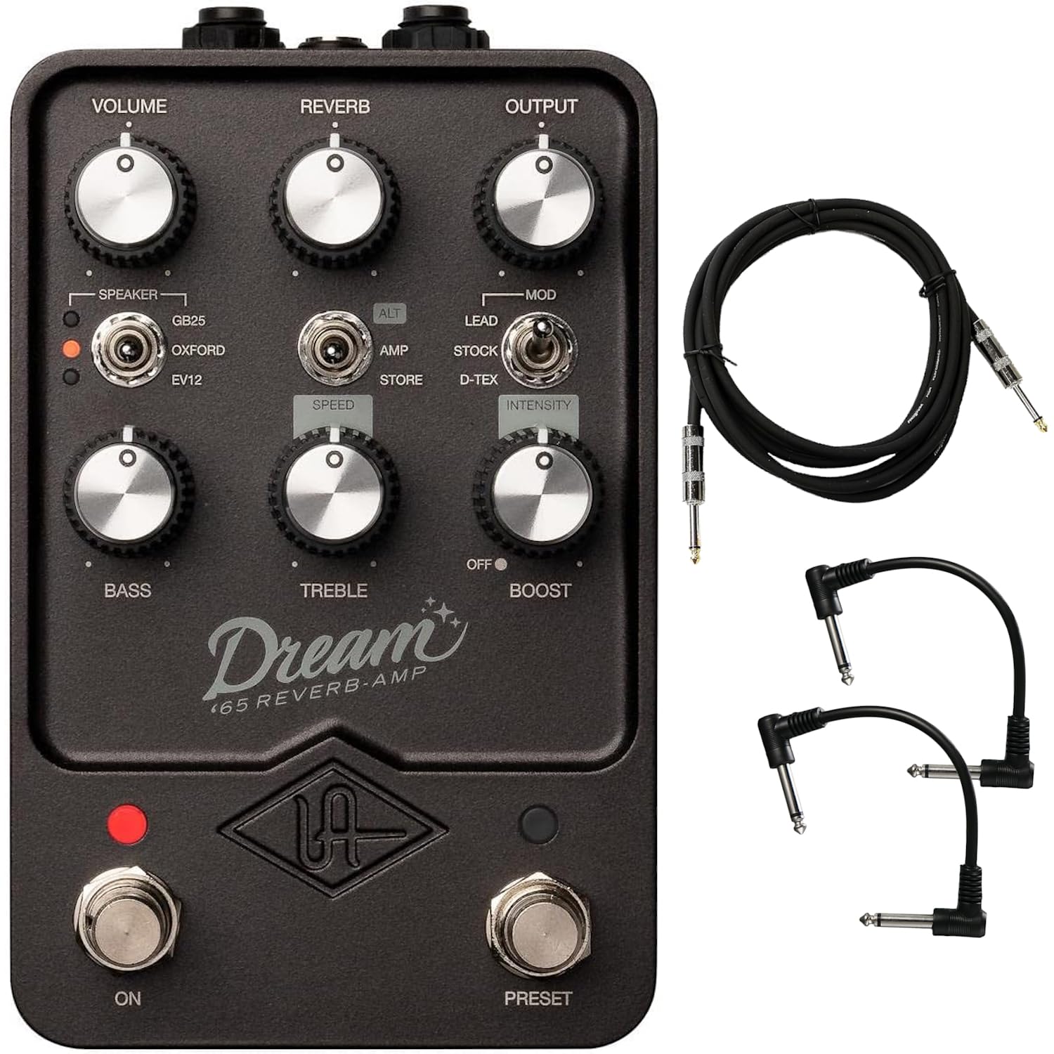 Amazon.com: Universal Audio UAFX Dream '65 Reverb Amplifier Pedal