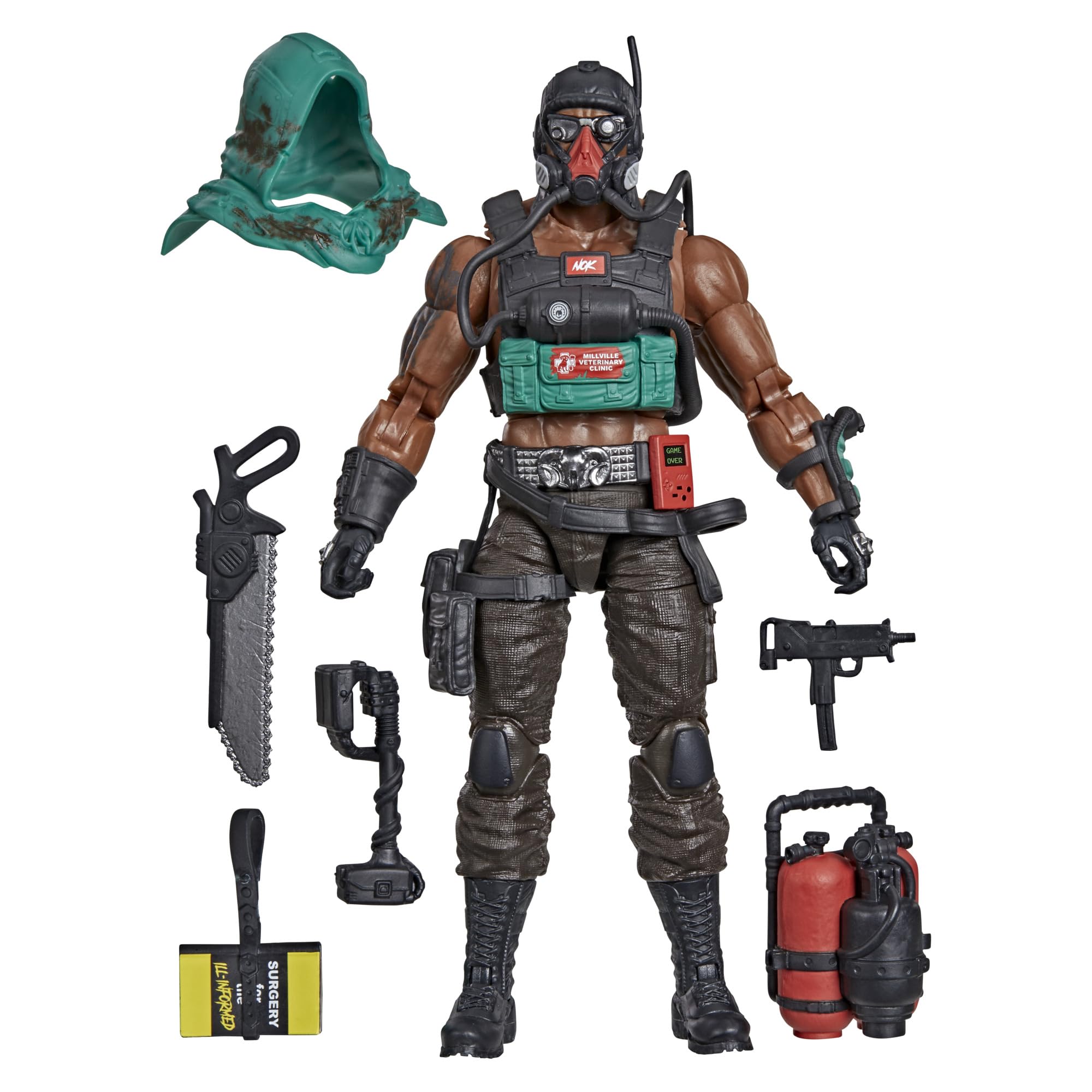 Amazon.com: G.I. Joe Classified Series #232, Flatline | Premium 6