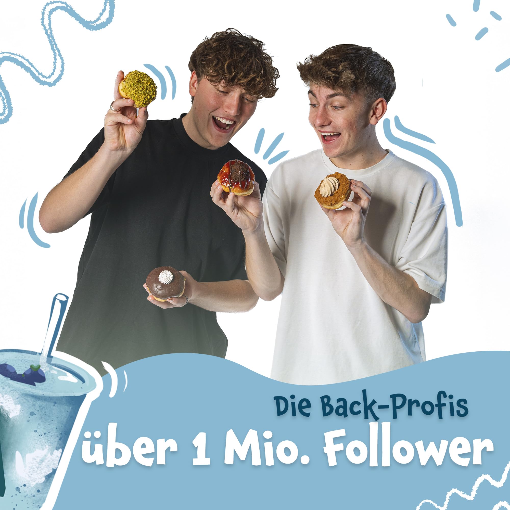 Fabi und Phils – Sweets: Kein gewöhnliches Kochbuch. Das geniale TikTok Kochbuch