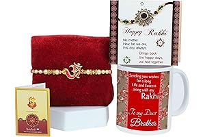 TIED RIBBONS Rakhi for Brother with Gift Set