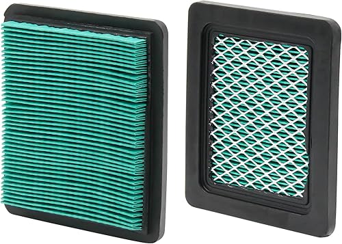 Miniatura 3 de Paquete de 2 filtros de aire 17211-ZL8-023 compatibles con Honda GCV160 GC160 GCV190 GC190 GX100 GCV190A Motor Husqvarna Craftsman Push Lawn Mower