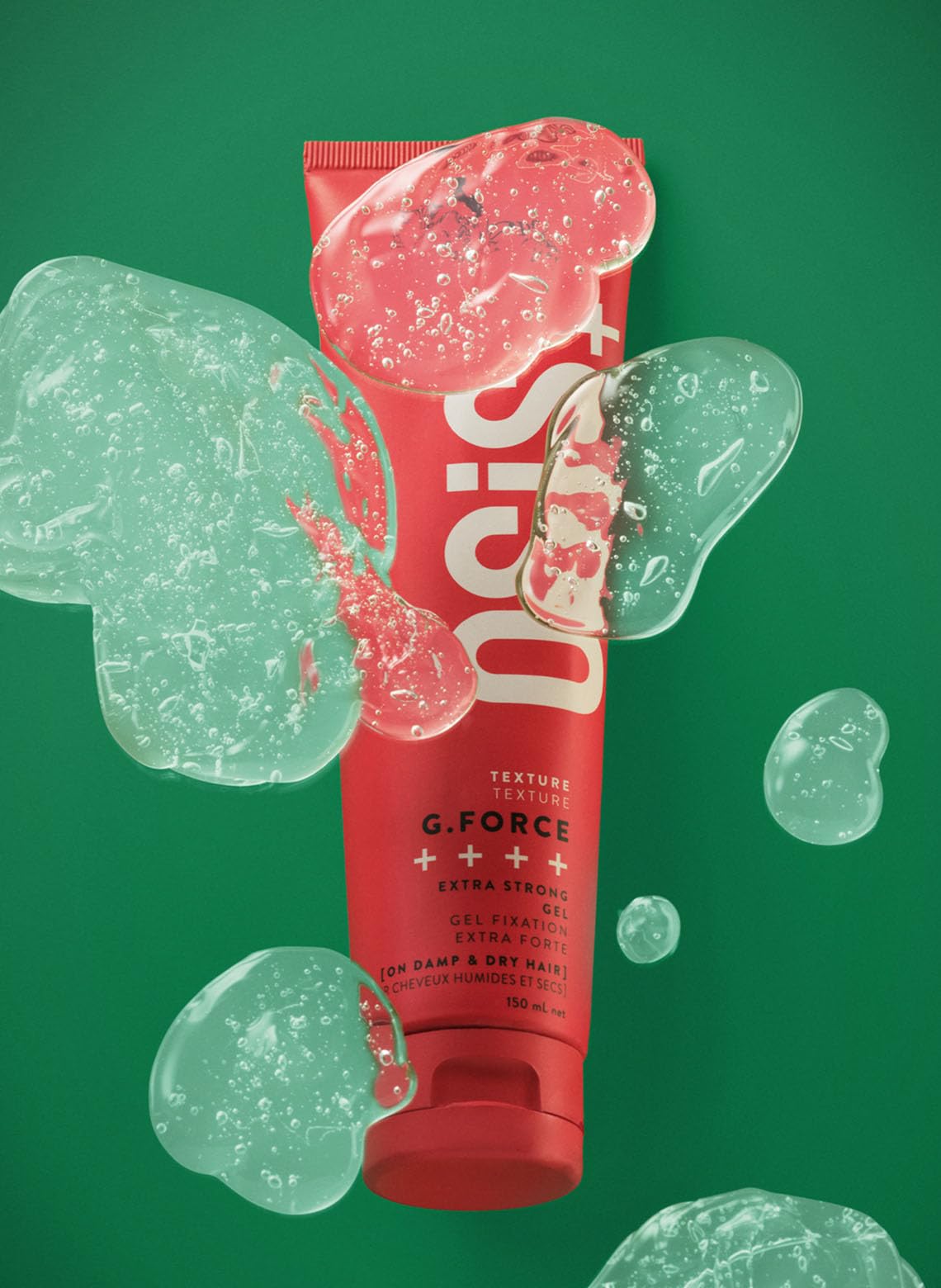 Schwarzkopf Professional OSiS G. Force Żel do stylizacji włosów średnich i grubych doskonała definicja połysk nieprzylepne wykończenie bardzo mocne mocowanie 150 ml
