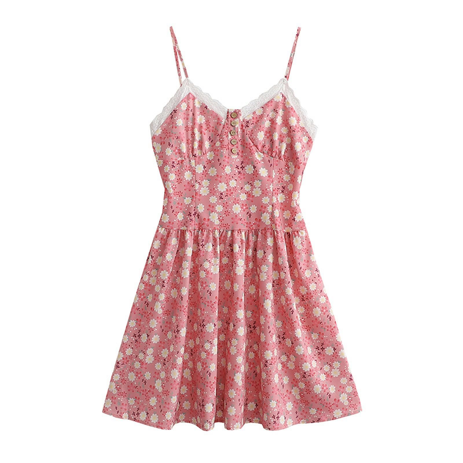Robe d'été légère rose pour sublimer votre silhouette fine