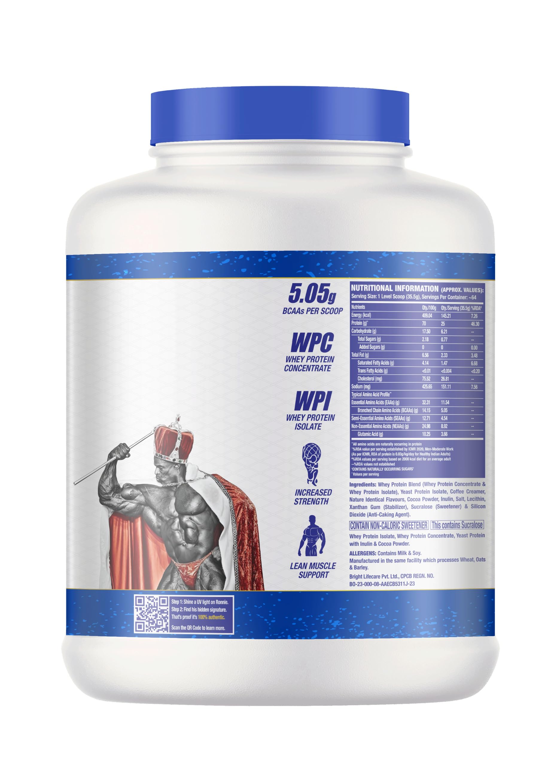 Ronnie Coleman Signature Series King Whey Protein, 2.27kg (5lbs) — Amazon image 7