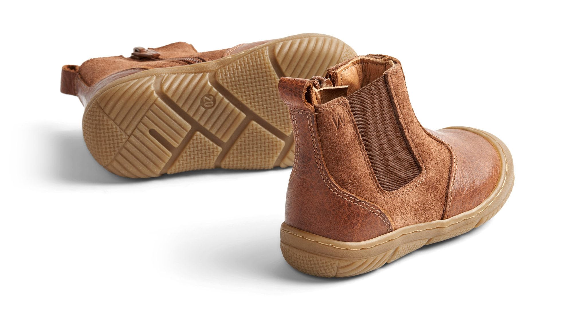 Wheat Scarpine Primi Passi Rana Chelsea Look Baby 60% Pelle, 40% Suede Traspiranti, Scarpe per Chi Inizia a Camminare Unisex-Bambini e Ragazzi