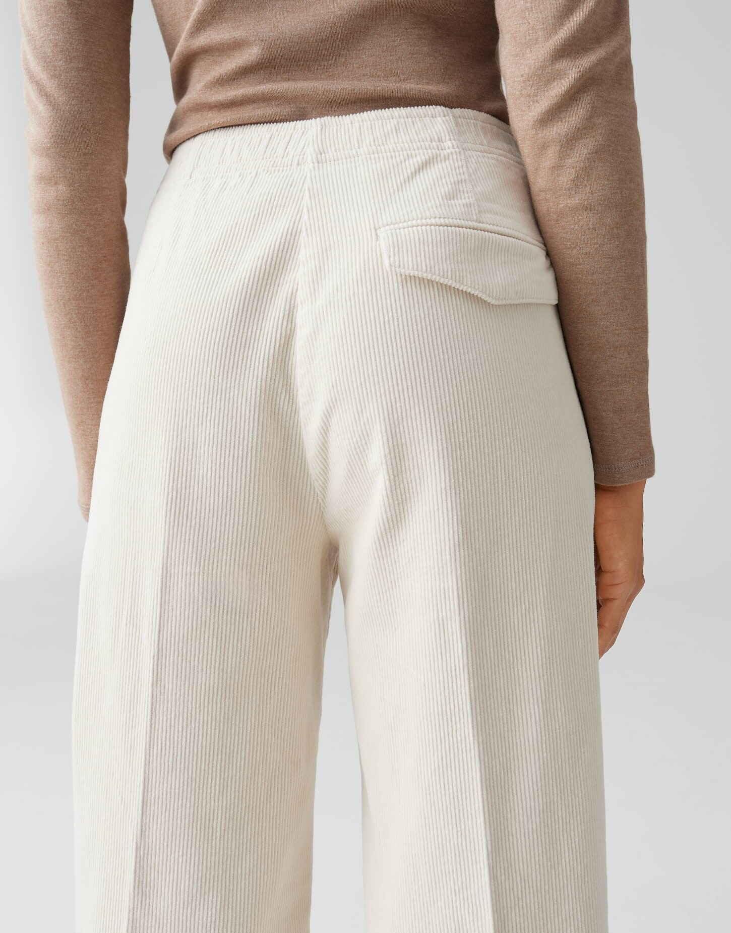 OPUS Damen Wide Leg Pants | MILENI Cargo Wide Leg Jogpants aus Cord