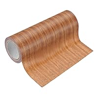 Vista 7 de PATIKIL Cinta de grano de madera de 2.2 pulgadas x 15 pies, cinta de reparación de textura de madera autoadhesiva con efecto de madera realista