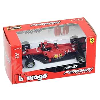 Amazon | ブラーゴ 1/43 フェラーリ F1 SF21 シャルル